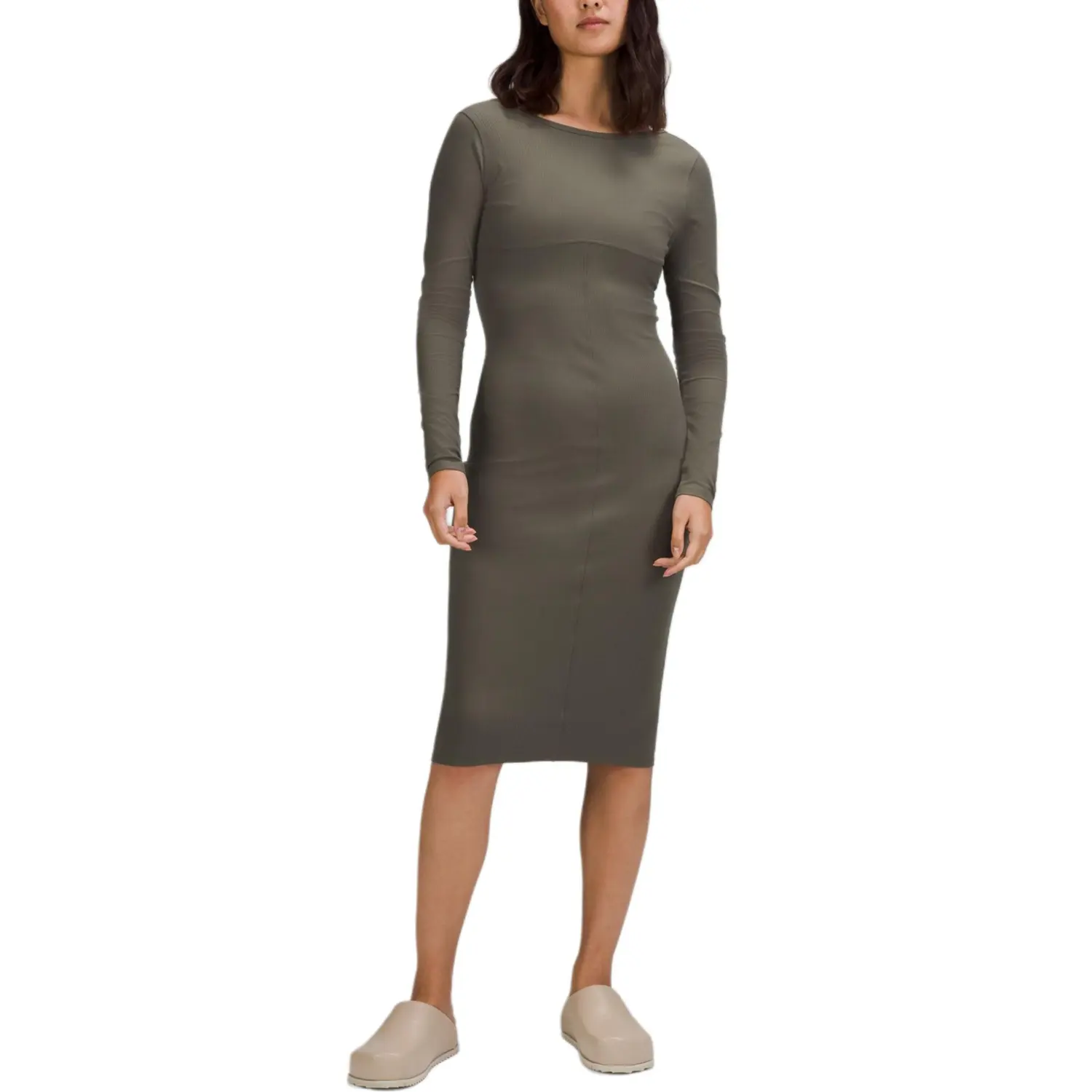 Футболка с длинными рукавами и вырезом на спине Lululemon, Цвет какао
Футболка с длинными рукавами и вырезом на спине Lululemon, Цвет какао