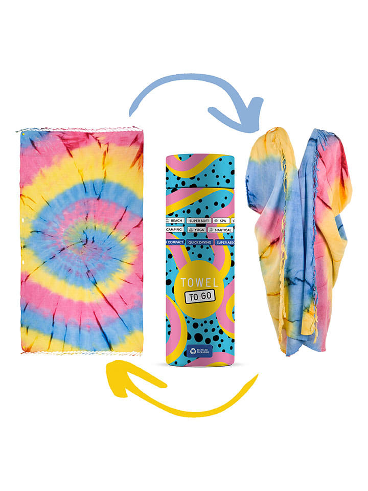 Пляжное полотенце и парео 2 в 1 с яркими рисунками - (Д)180 x (Ш)100 см Towel to Go, мультиколор
Пляжное полотенце и парео 2 в 1 с яркими рисунками - (Д)180 x (Ш)100 см Towel to Go, мультиколор