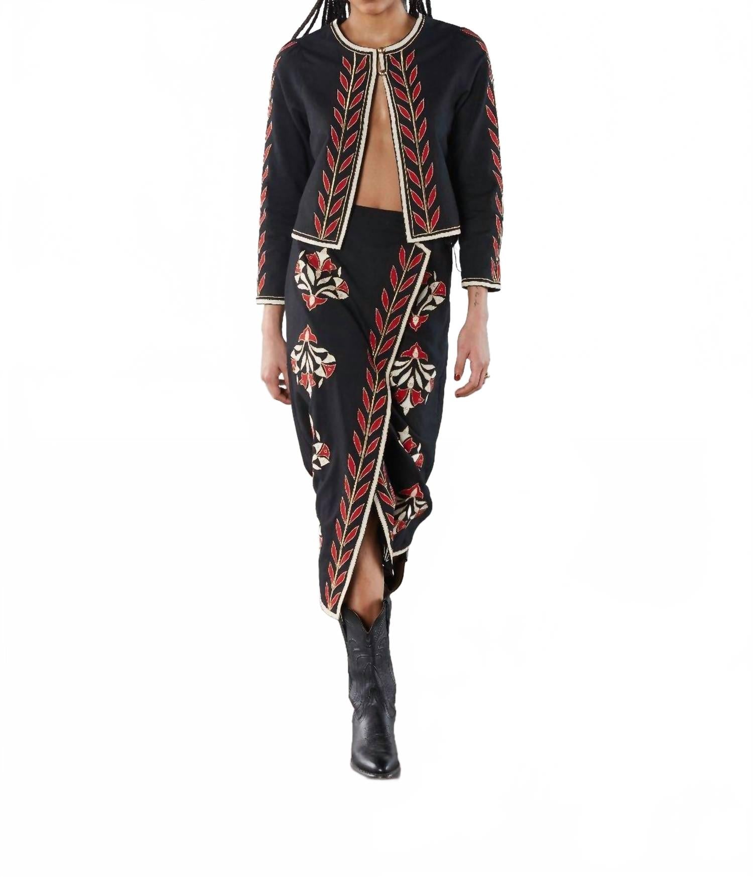 Женская юбка Loren черного цвета Carolina K, черный
Женская юбка Loren черного цвета Carolina K, черный