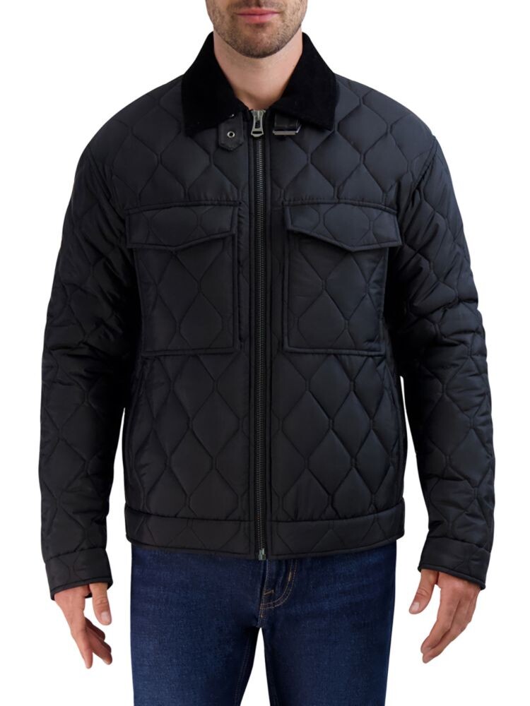 Стеганая куртка с бриллиантами Cole Haan, черный
Стеганая куртка с бриллиантами Cole Haan, черный