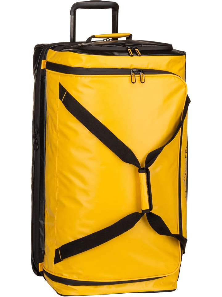 Дорожная сумка на колесиках Basics желтого цвета travelite
Дорожная сумка на колесиках Basics желтого цвета travelite