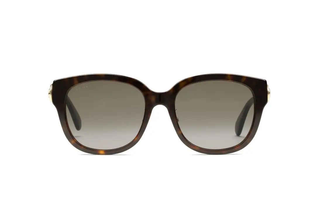 Ацетатные солнцезащитные очки неправильной формы женские черепаховый GUCCI
Ацетатные солнцезащитные очки неправильной формы женские черепаховый GUCCI