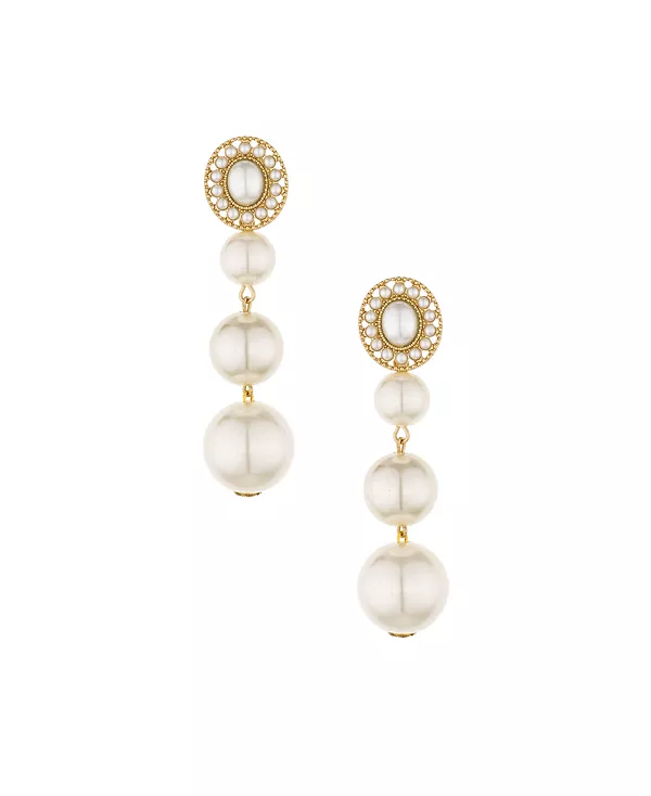 Выпускные серьги с искусственным жемчугом, покрытые 18-каратным золотом Ettika, gold
Выпускные серьги с искусственным жемчугом, покрытые 18-каратным золотом Ettika, gold