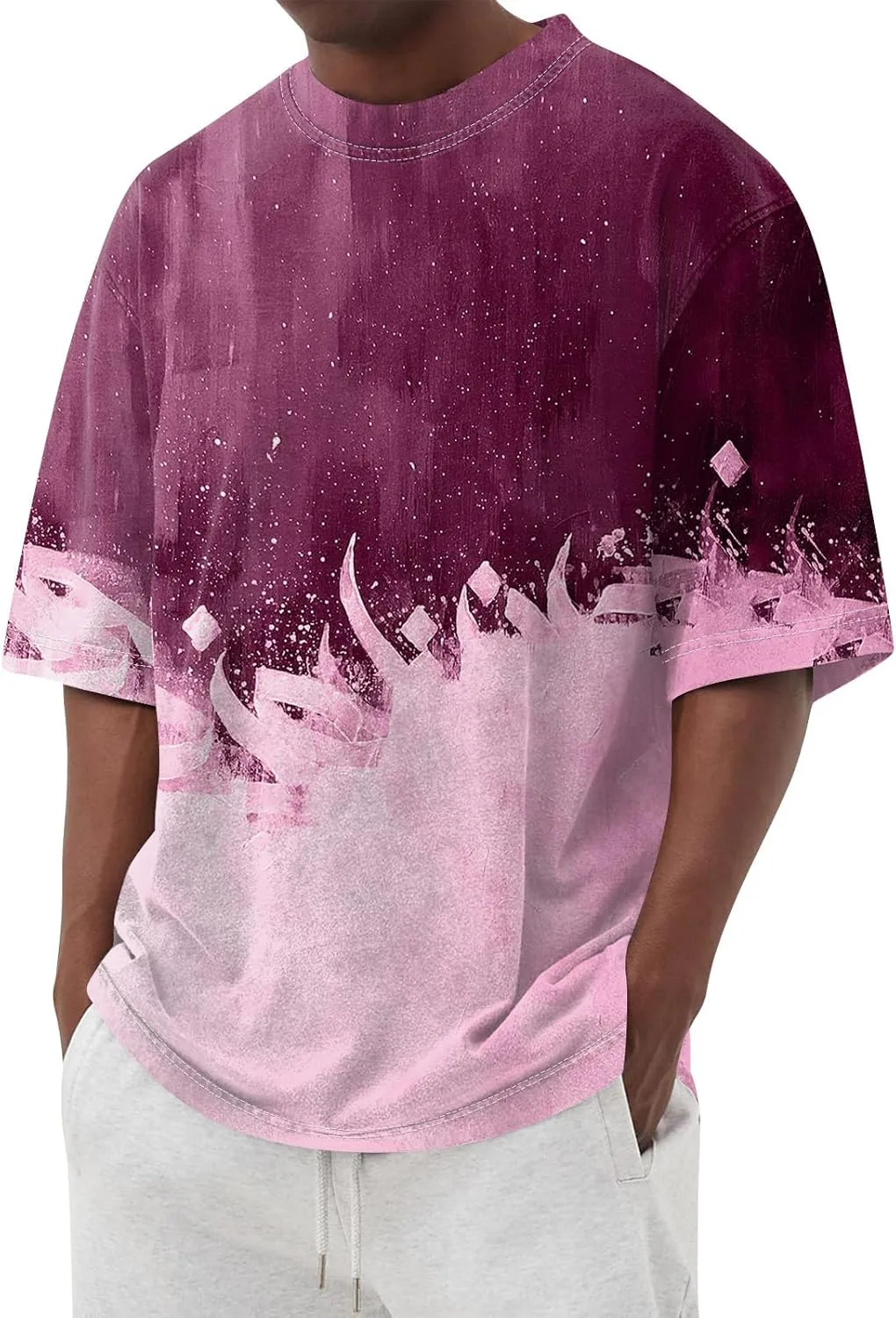 WENKOMG1 Мужская футболка Casual с принтом, S-5XL
WENKOMG1 Мужская футболка Casual с принтом, S-5XL