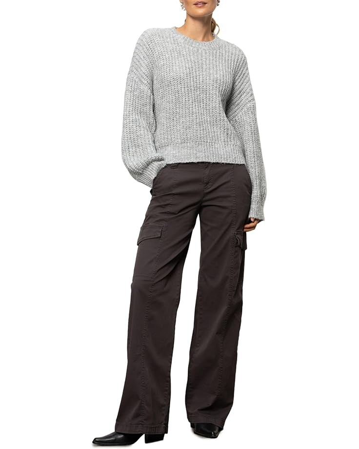 Толстовка Sanctuary Fuzzy Volume Sleeve Sweater, цвет Heather Grey
Толстовка Sanctuary Fuzzy Volume Sleeve Sweater, цвет Heather Grey