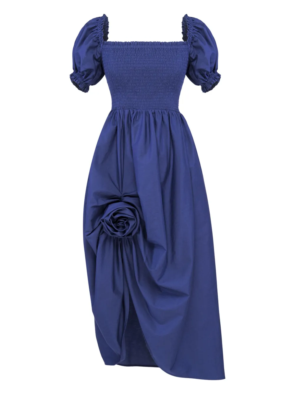 Платье Belle с открытыми плечами и сборками Sleeper, синий
Платье Belle с открытыми плечами и сборками Sleeper, синий