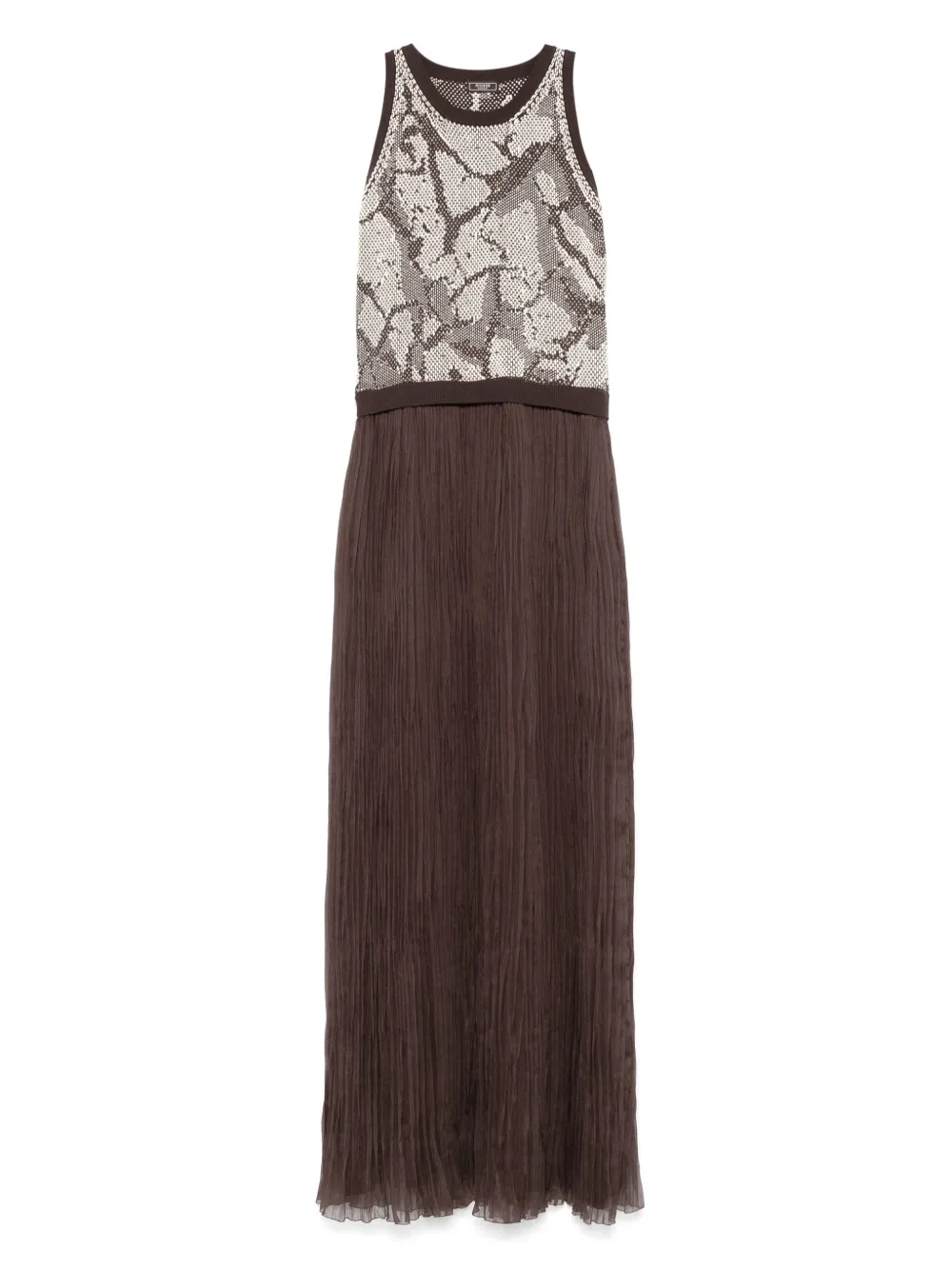 Платье макси со складками Peserico, коричневый
Платье макси со складками Peserico, коричневый
