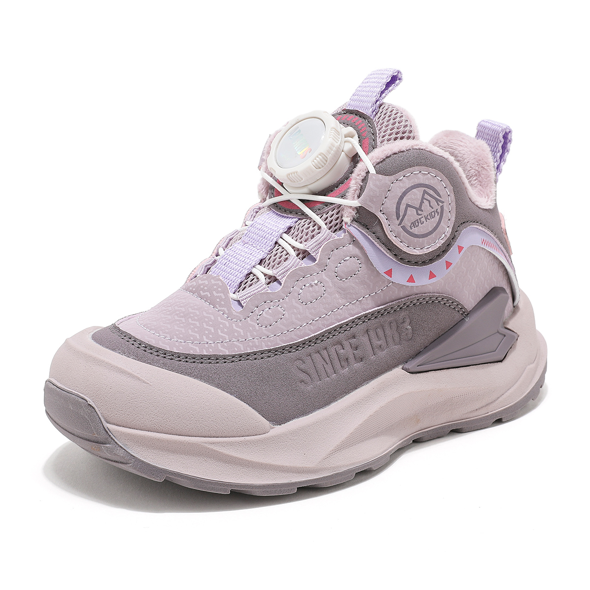 ABC KIDS Нескользящая амортизирующая легкая амортизирующая теплая детская обувь для повседневной носки розового и фиолетового цвета
ABC KIDS Нескользящая амортизирующая легкая амортизирующая теплая детская обувь для повседневной носки розового и фиолетового цвета