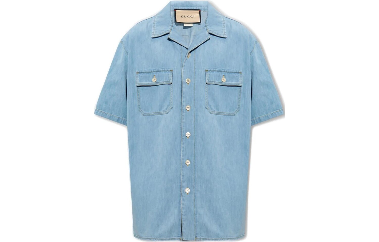 Рубашка мужская синяя Gucci, синий
Рубашка мужская синяя Gucci, синий