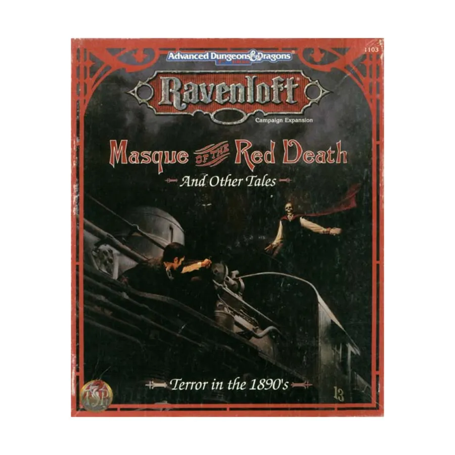 Бокс-сет Masque of the Red Death, Ravenloft (TSR)
Бокс-сет Masque of the Red Death, Ravenloft (TSR)