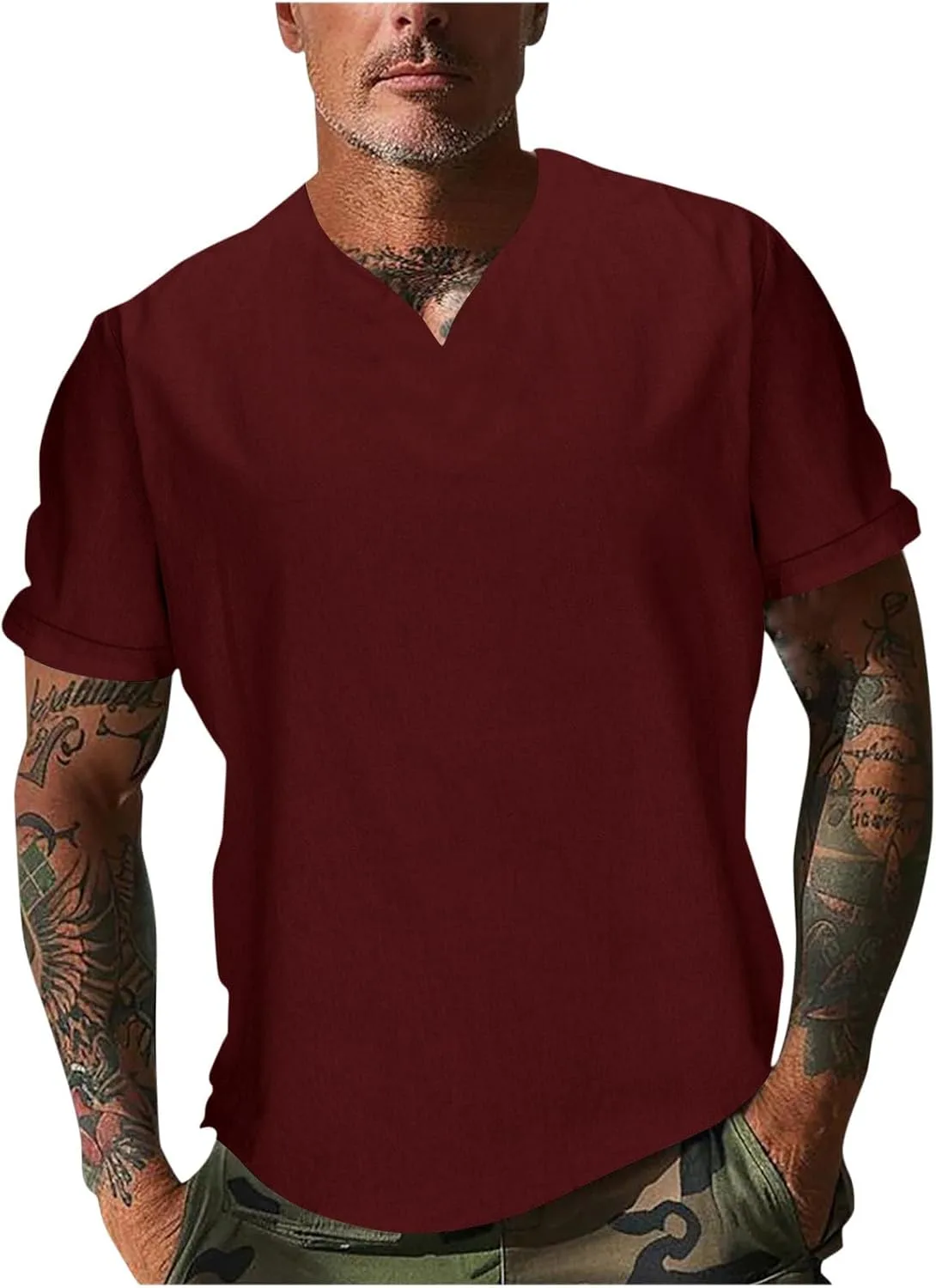 Мужская футболка Regular-Fit с коротким рукавом, Plus Size
Мужская футболка Regular-Fit с коротким рукавом, Plus Size