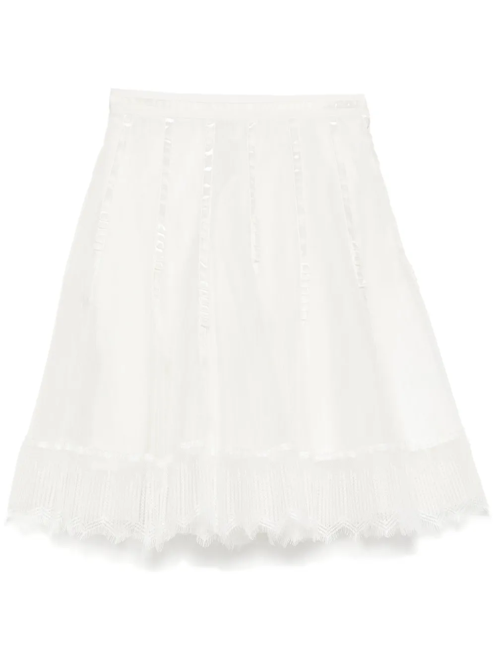 Сетчатая юбка с кружевом SHIATZY CHEN, белый
Сетчатая юбка с кружевом SHIATZY CHEN, белый