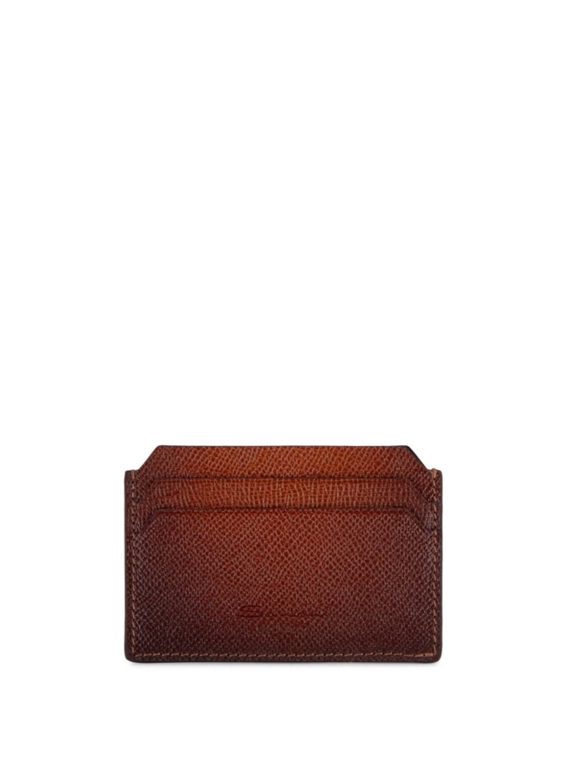 Santoni картхолдер с тисненым логотипом, коричневый
Santoni картхолдер с тисненым логотипом, коричневый
