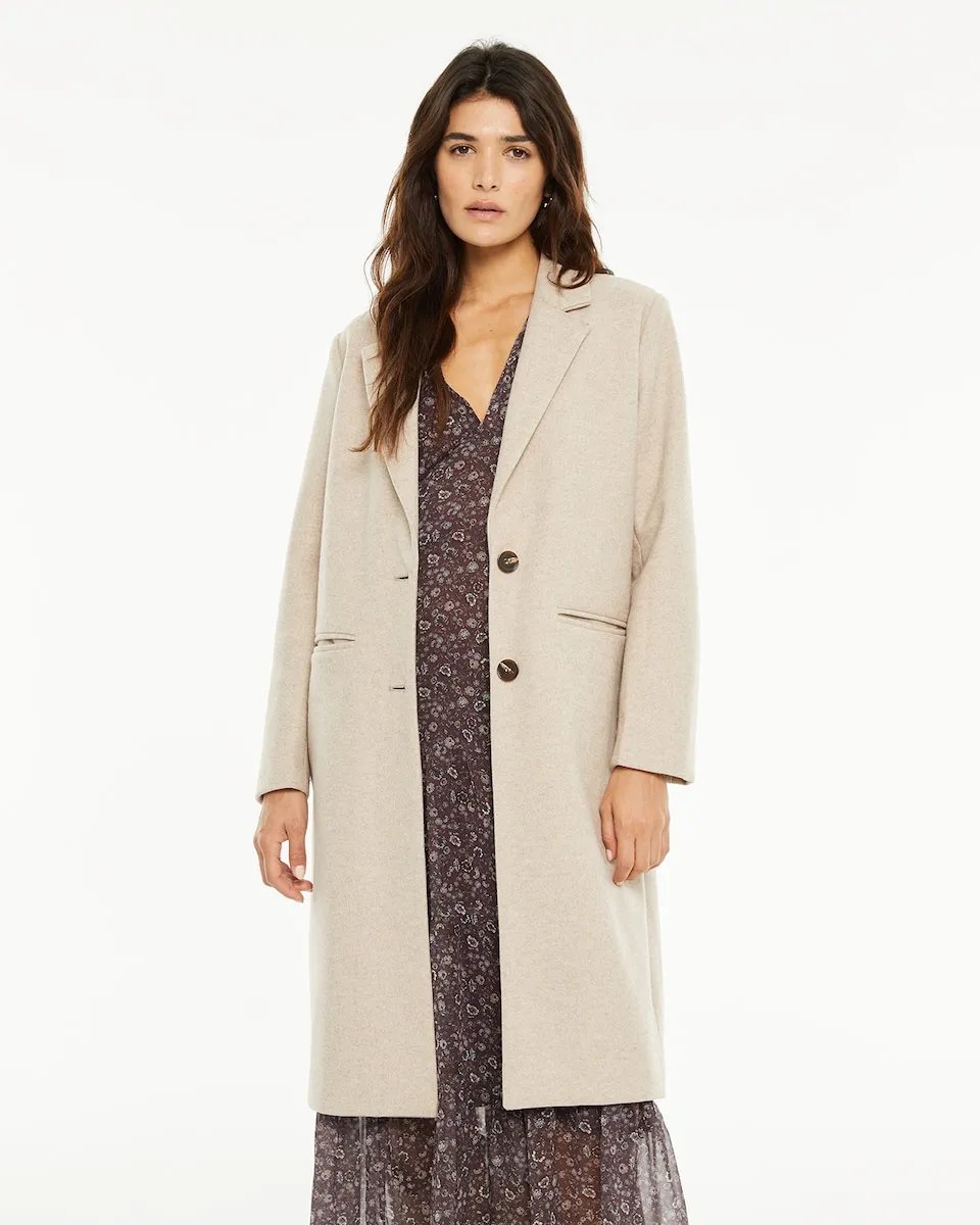 Женское пальто средней длины с лацканами System Action, бежевый
Женское пальто средней длины с лацканами System Action, бежевый