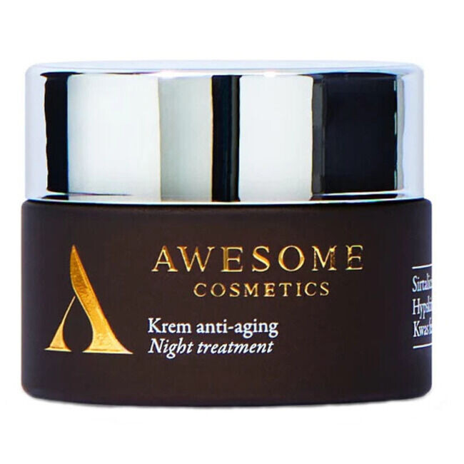 Крем ночной антивозрастной Awesome Cosmetics Night Treatment, 50 мл
Крем ночной антивозрастной Awesome Cosmetics Night Treatment, 50 мл