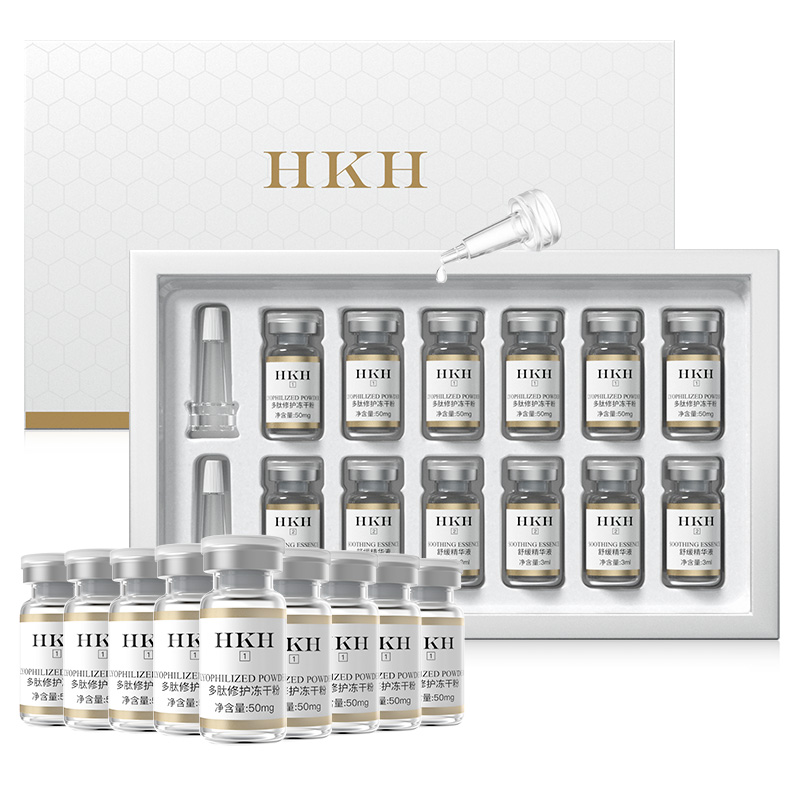 Пептидные успокаивающие лиофилизированные порошки для борьбы с акне HKH
Пептидные успокаивающие лиофилизированные порошки для борьбы с акне HKH