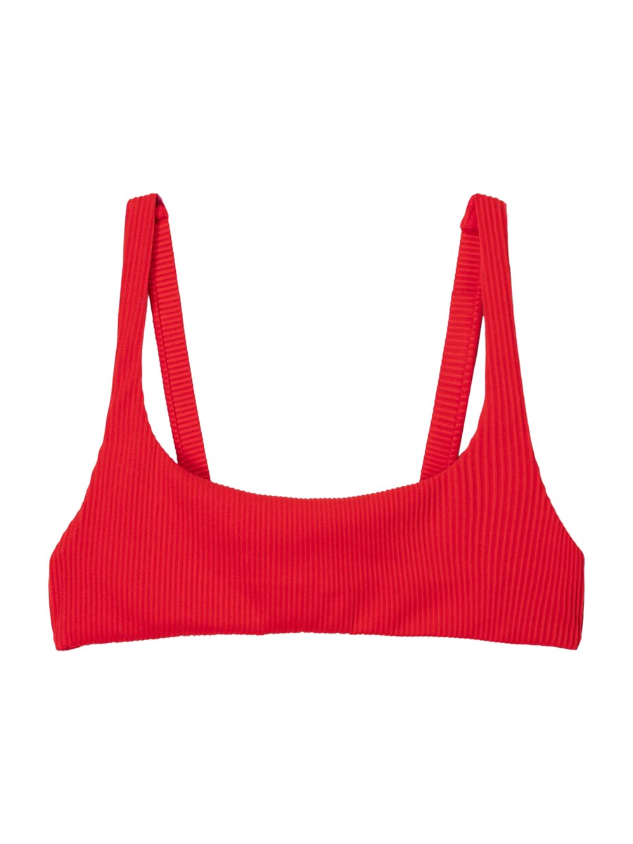 Топ бикини-бралетт Bershka, красный
Топ бикини-бралетт Bershka, красный