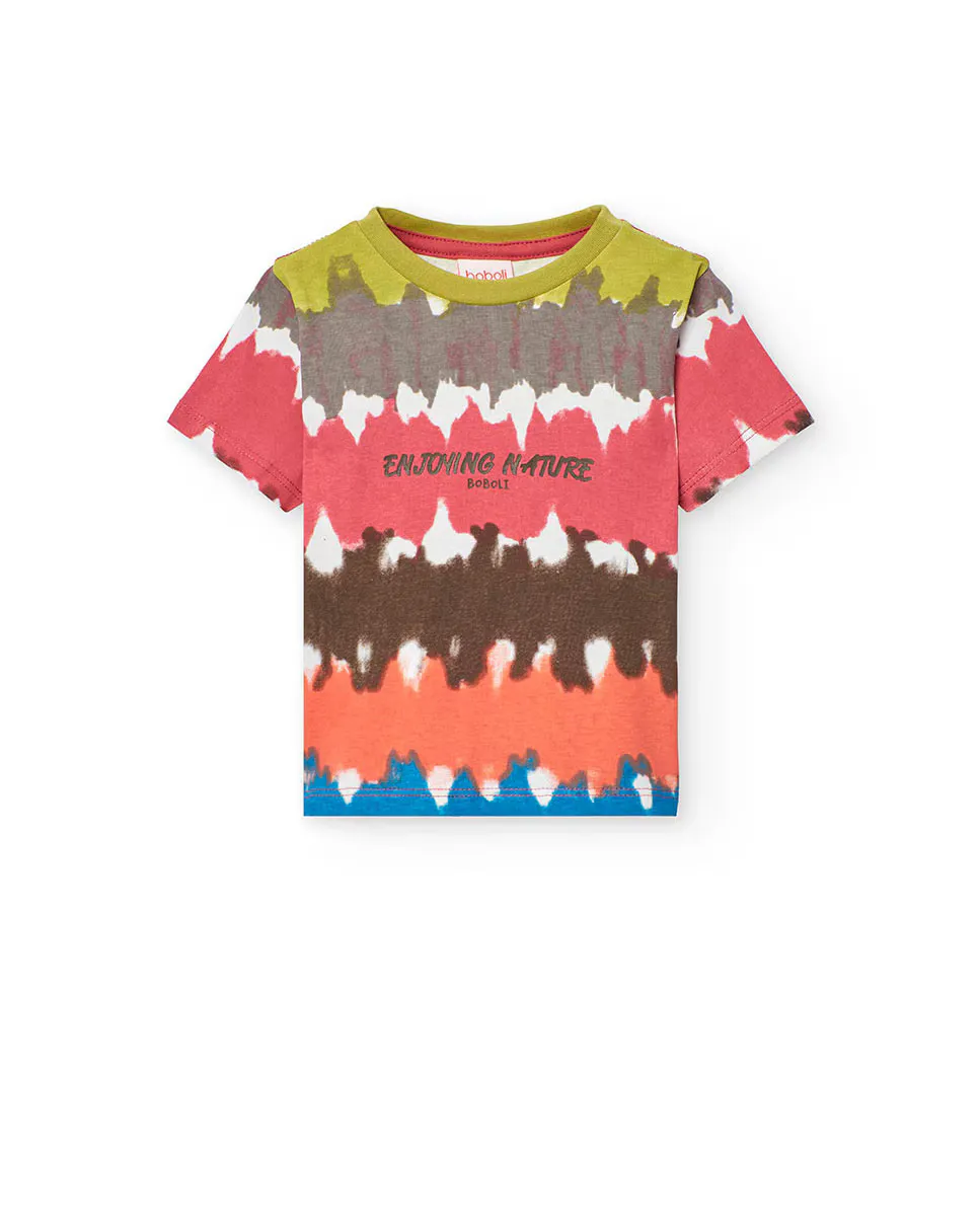 Детская футболка с коротким рукавом для мальчика с принтом Boboli, мультиколор
Детская футболка с коротким рукавом для мальчика с принтом Boboli, мультиколор