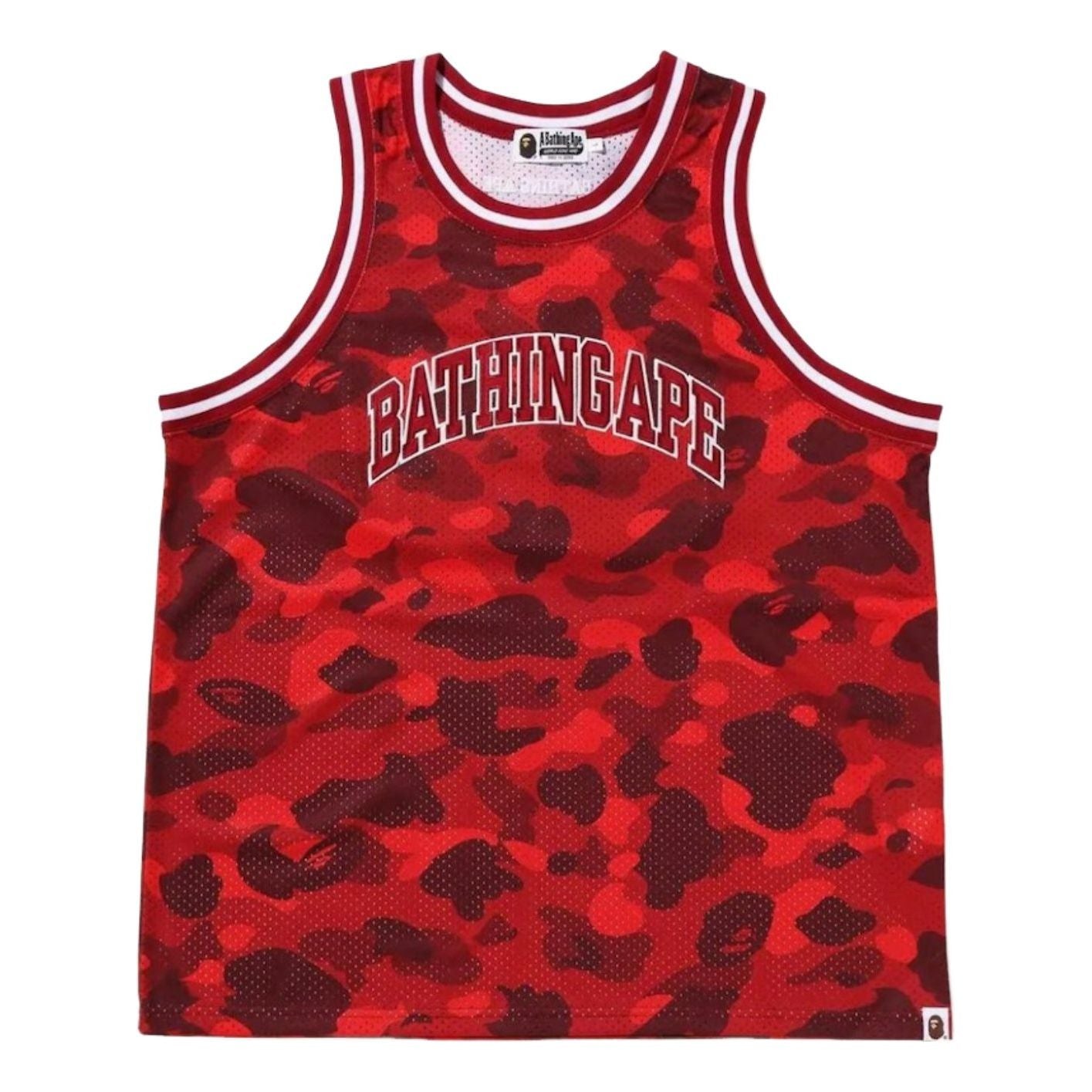Футболка A Bathing Ape Color Camo Jersey 'Red'
Футболка A Bathing Ape Color Camo Jersey 'Red'