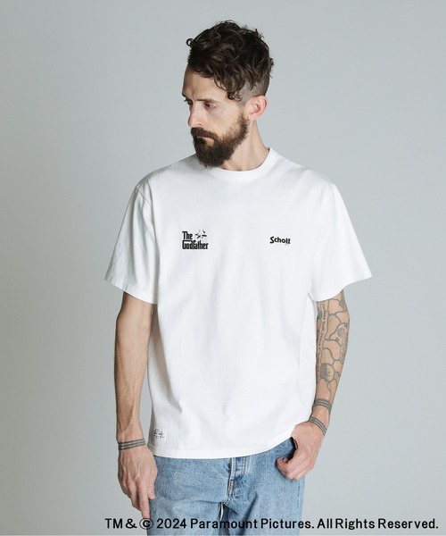 Футболка с логотипом Schott, белая
Футболка с логотипом Schott, белая