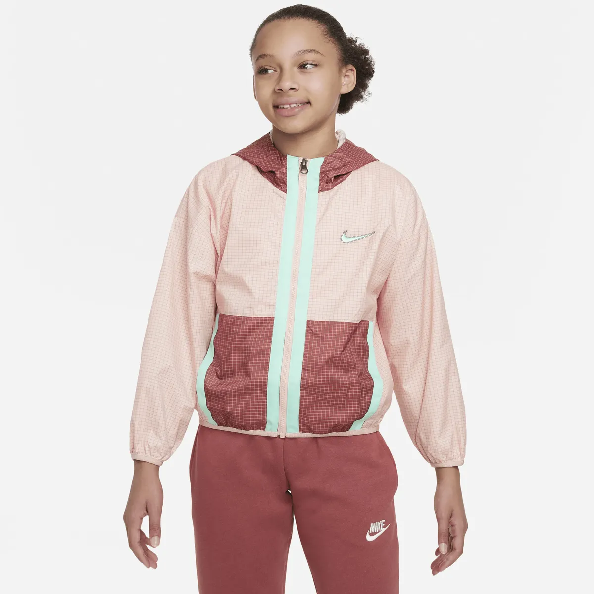 Куртка Nike Sportswear для улицы "ODP Big Kids' Woven Jacket" с капюшоном, оранжевый
Куртка Nike Sportswear для улицы "ODP Big Kids' Woven Jacket" с капюшоном, оранжевый