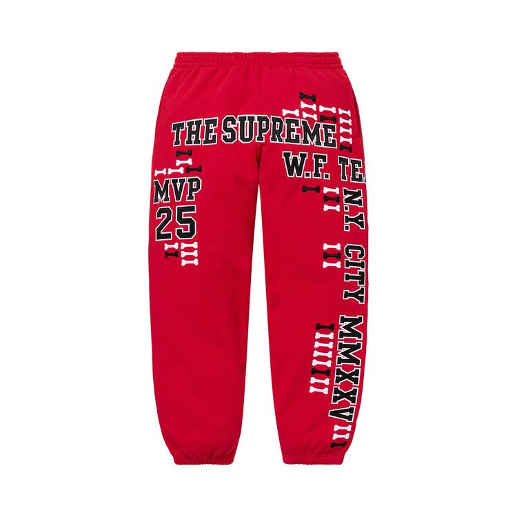 Спортивные брюки Supreme League Champs Sweatpant, Red
Спортивные брюки Supreme League Champs Sweatpant, Red