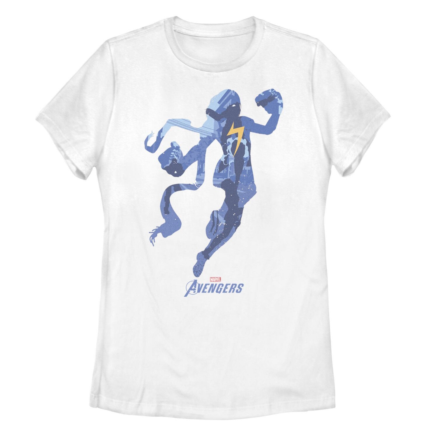 Футболка с силуэтом мисс Марвел для юниоров Marvel Avengers Game Licensed Character
Футболка с силуэтом мисс Марвел для юниоров Marvel Avengers Game Licensed Character