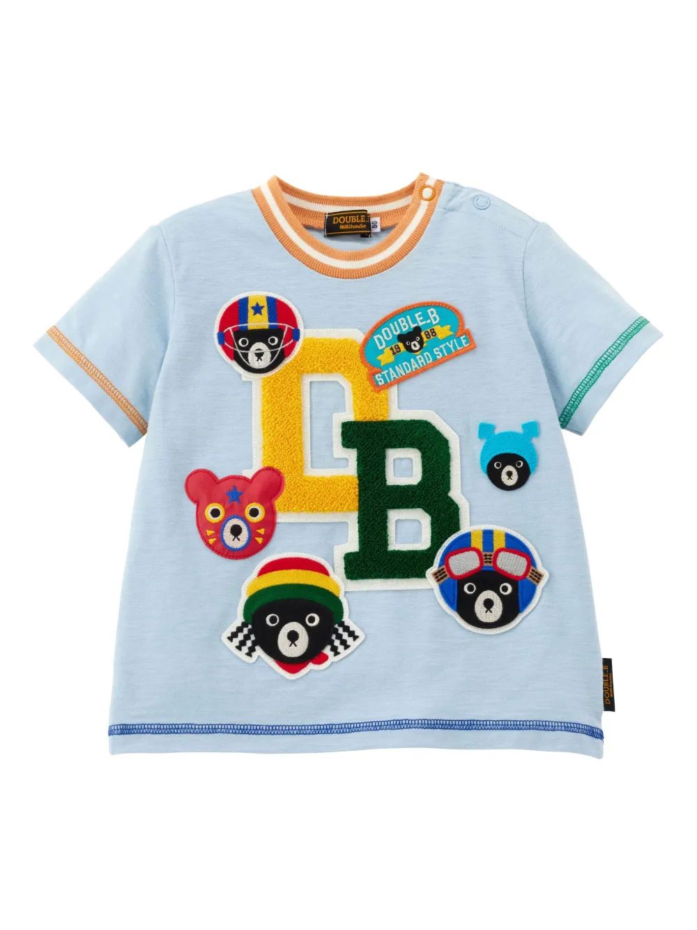 Футболка из джерси Miki House, синий
Футболка из джерси Miki House, синий