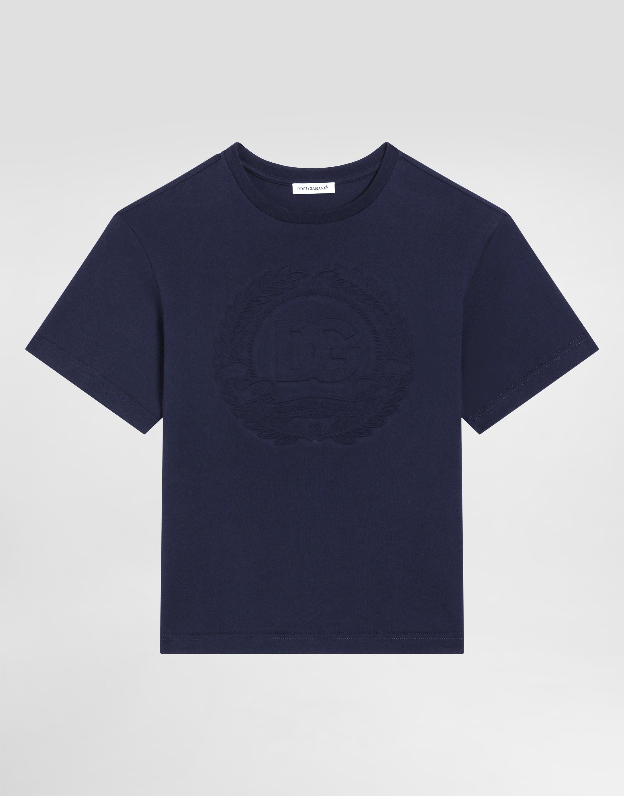Футболка из джерси с тисненым логотипом DG Dolce&Gabbana, синий
Футболка из джерси с тисненым логотипом DG Dolce&Gabbana, синий