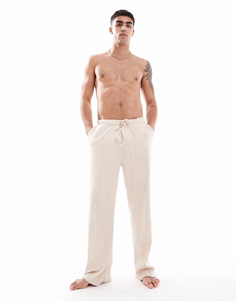 Брюки-комбинезоны ASOS DESIGN в рубчик бежевого цвета
Брюки-комбинезоны ASOS DESIGN в рубчик бежевого цвета