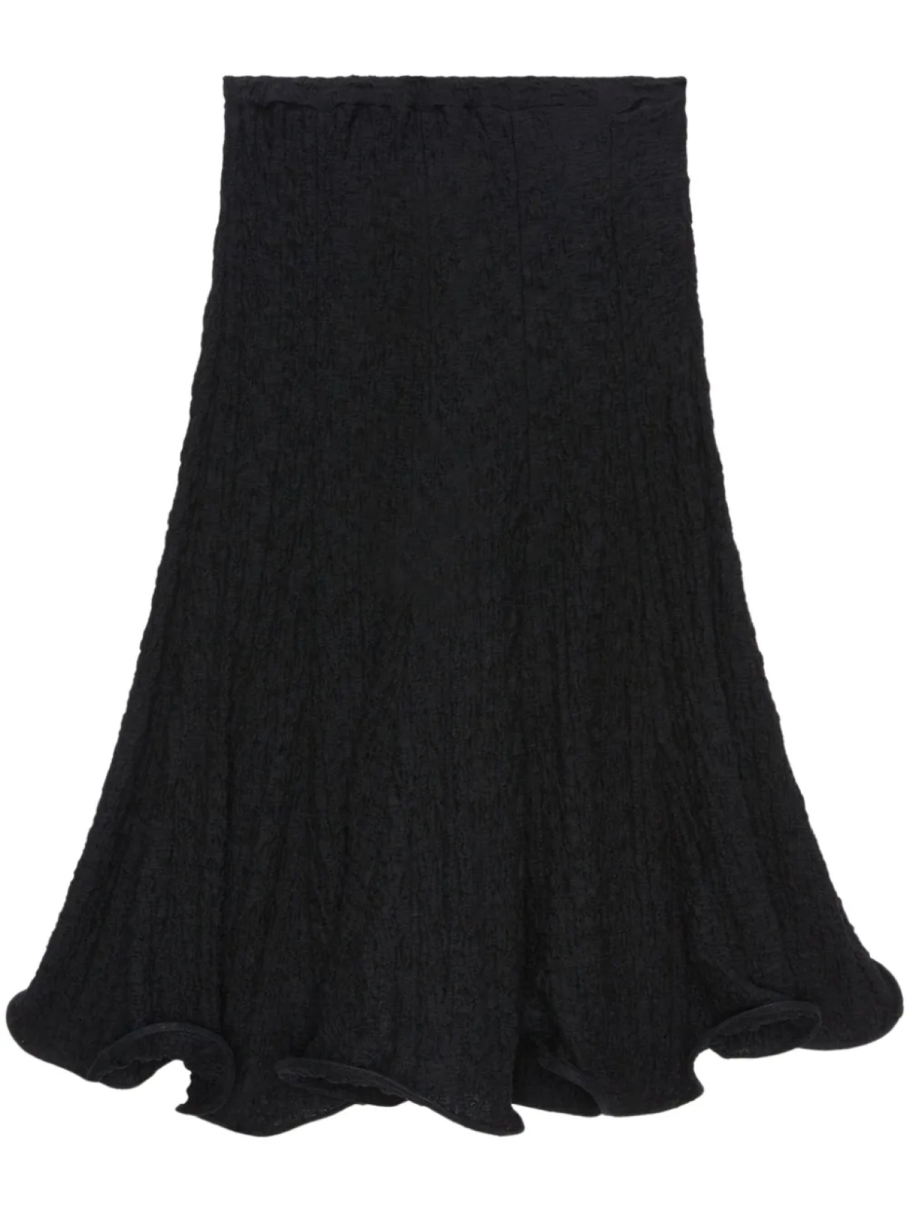 Юбка с жатым эффектом MSGM, черный
Юбка с жатым эффектом MSGM, черный