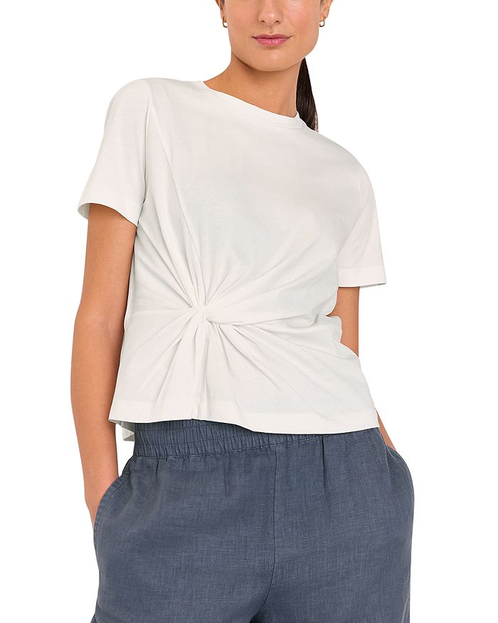 Футболка с перекрученным передом Whistles, белый
Футболка с перекрученным передом Whistles, белый