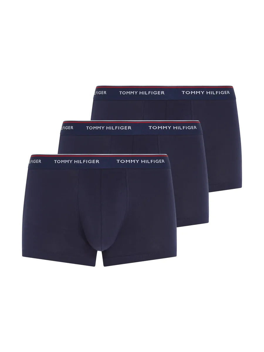Tommy Hilfiger Underwear Trunk "3P LR TRUNK" (3 шт. в упаковке, 3 шт. в упаковке), с эластичным поясом с логотипом, синий
Tommy Hilfiger Underwear Trunk "3P LR TRUNK" (3 шт. в упаковке, 3 шт. в упаковке), с эластичным поясом с логотипом, синий