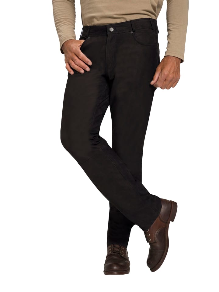 JP1880 Черные кожаные брюки
JP1880 Черные кожаные брюки