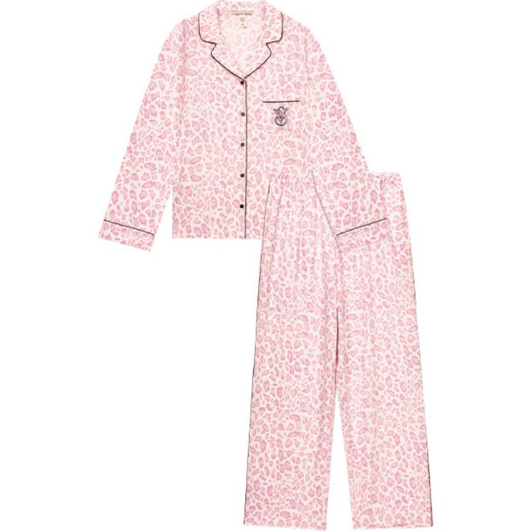 Victoria's Secret Пижамный комплект плотная текстура легкий драпированный женский pink leopard print
Victoria's Secret Пижамный комплект плотная текстура легкий драпированный женский pink leopard print