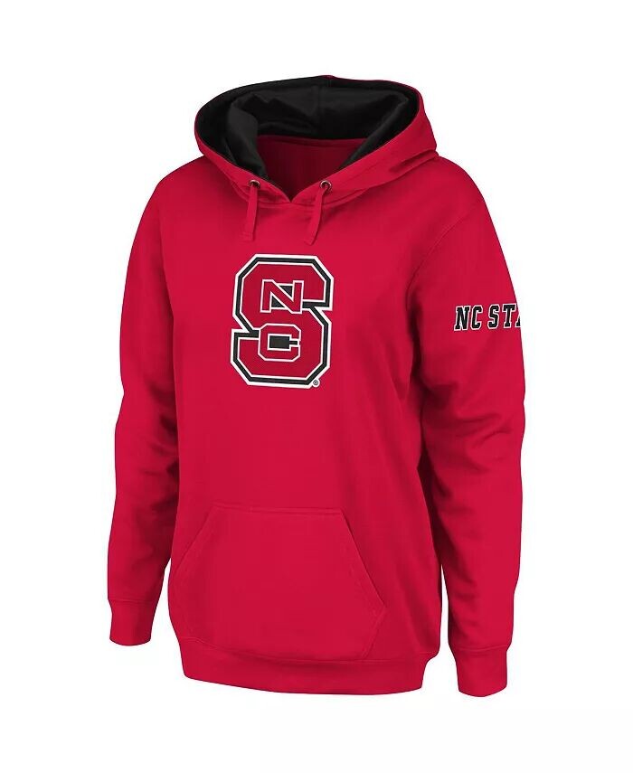 Женский красный пуловер с капюшоном и большим логотипом NC State Wolfpack Stadium Athletic
Женский красный пуловер с капюшоном и большим логотипом NC State Wolfpack Stadium Athletic