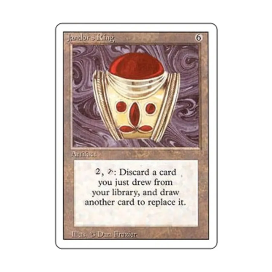 CCG Кольцо Джандора (клавиша R), MTG - 3rd Edition (Revised)
CCG Кольцо Джандора (клавиша R), MTG - 3rd Edition (Revised)