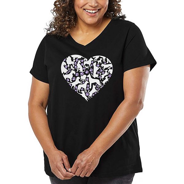 Футболка Dog Heart с V-вырезом для женщин plus size La Pop Art, Black, Черный, Футболка Dog Heart с V-вырезом для женщин plus size La Pop Art, Black
Футболка Dog Heart с V-вырезом для женщин plus size La Pop Art, Black, Черный, Футболка Dog Heart с V-вырезом для женщин plus size La Pop Art, Black