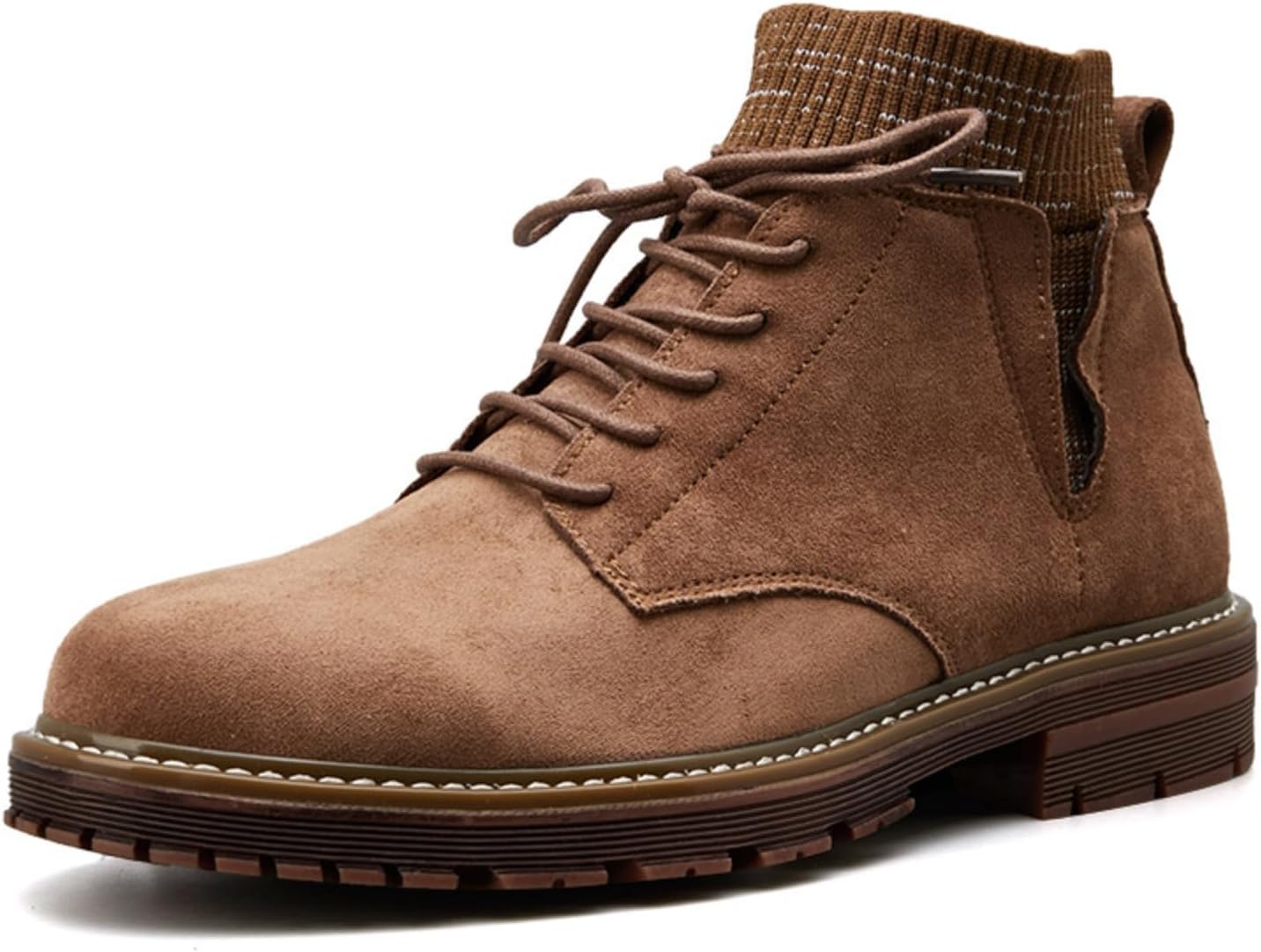 Зимние мужские мотоциклетные ботинки из замши, с утеплителем, на толстой подошве, для верховой езды и работы на улице Azttoztto, коричневый
Зимние мужские мотоциклетные ботинки из замши, с утеплителем, на толстой подошве, для верховой езды и работы на улице Azttoztto, коричневый