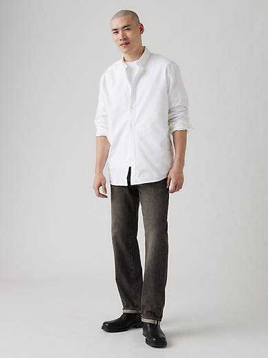 505 Мужские джинсы Regular Fit Selvedge Levi's, цвет Basalt Rock - Black
505 Мужские джинсы Regular Fit Selvedge Levi's, цвет Basalt Rock - Black