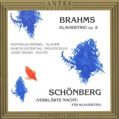CD диск Brahms / Speidel / Ostertag / Rissin: Piano Trios / Verklarte Nachte
CD диск Brahms / Speidel / Ostertag / Rissin: Piano Trios / Verklarte Nachte