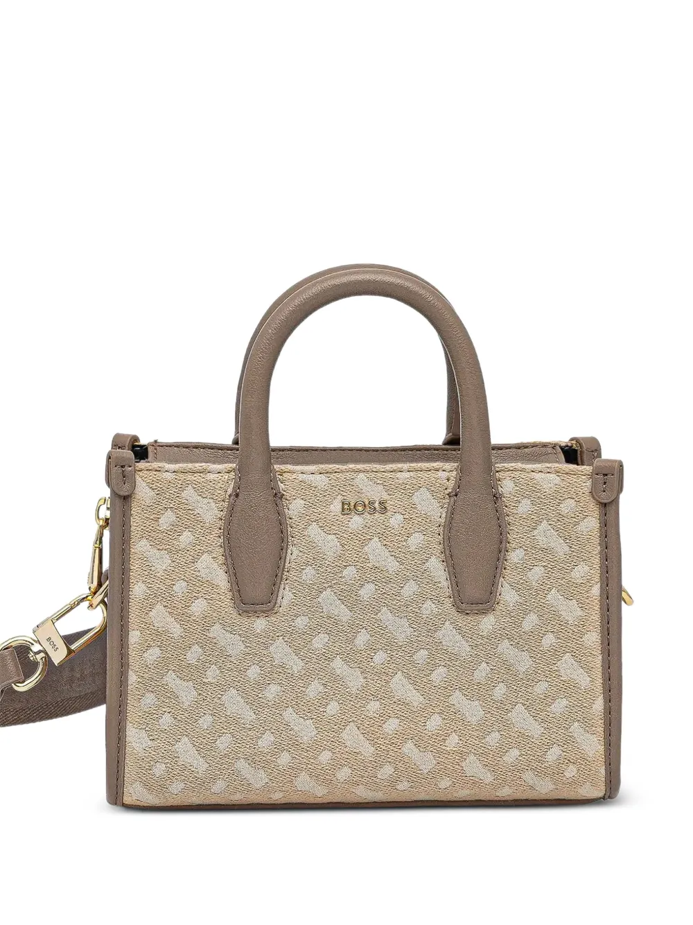 Сумка-тоут с монограммой BOSS, нейтральный
Сумка-тоут с монограммой BOSS, нейтральный
