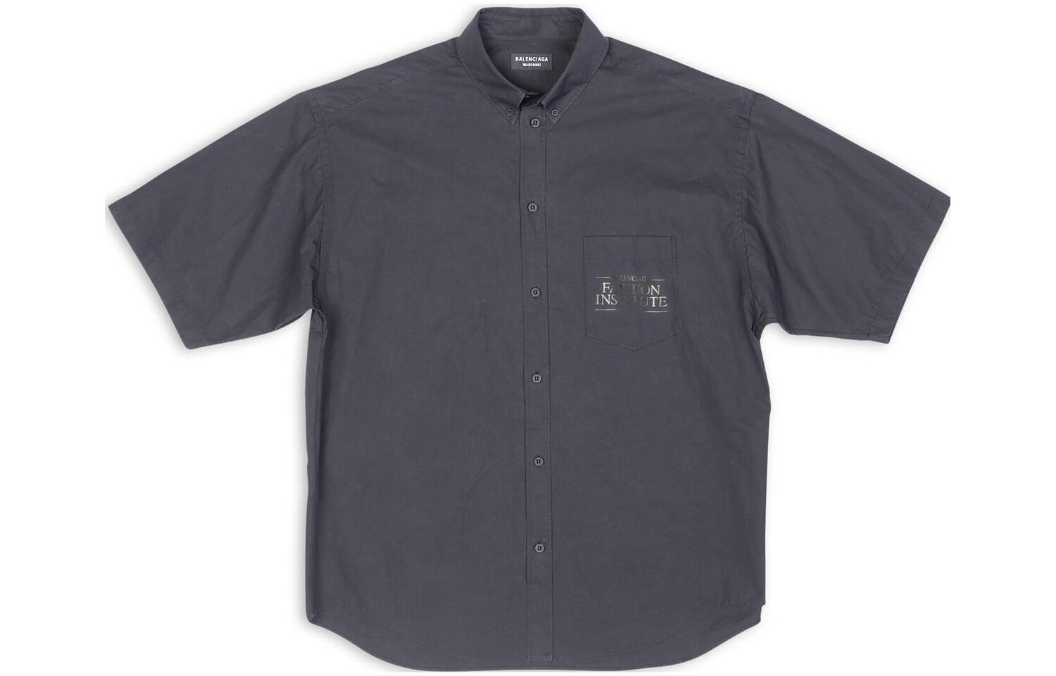 Рубашка мужская темно-серая Balenciaga, темно-серый
Рубашка мужская темно-серая Balenciaga, темно-серый