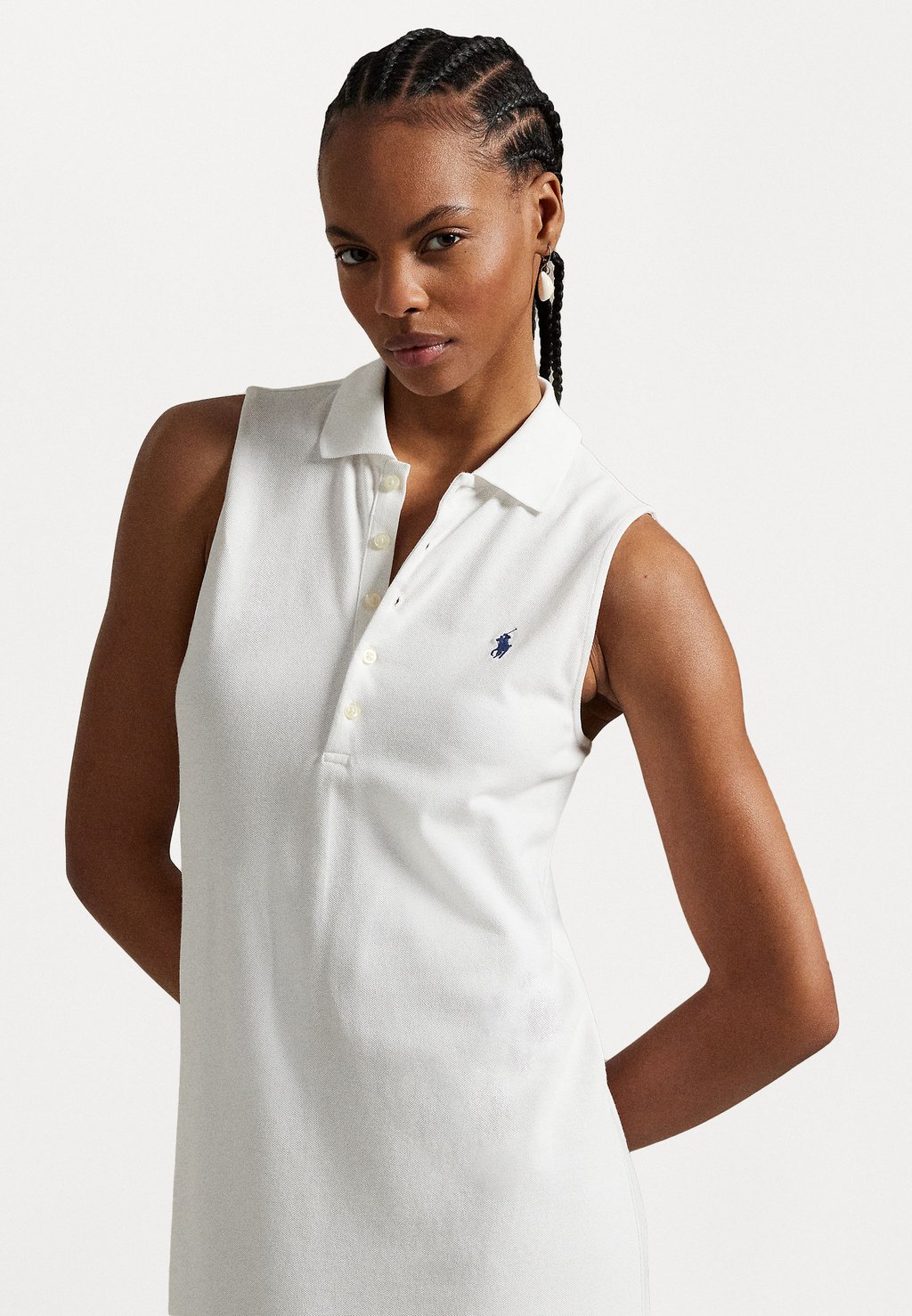 Повседневное платье STRETCH COTTON SLEEVELESS POLO DRESS Polo Ralph Lauren, белый
Повседневное платье STRETCH COTTON SLEEVELESS POLO DRESS Polo Ralph Lauren, белый