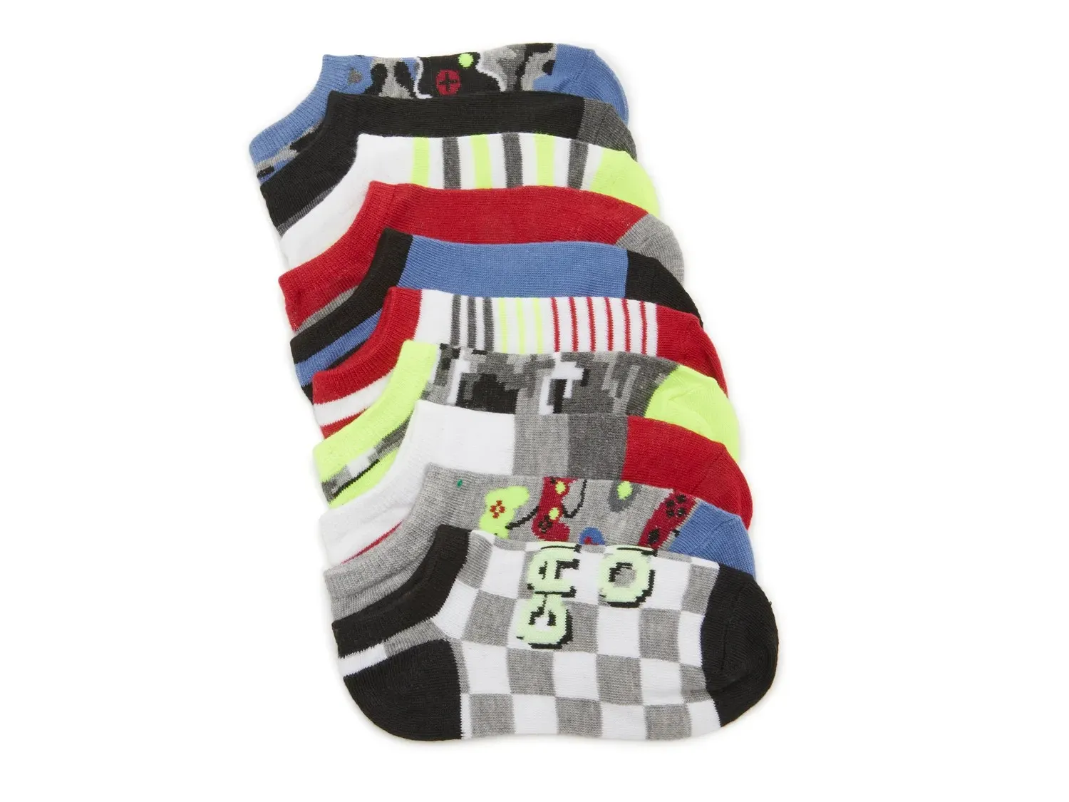 Детские носки Capelli New York Gamer No Show - 10 шт. в упаковке, разноцветные
Детские носки Capelli New York Gamer No Show - 10 шт. в упаковке, разноцветные