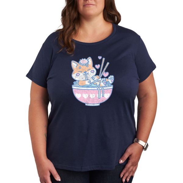 Милый графический топ с сиба-ину и раменом Licensed Character, синий
Милый графический топ с сиба-ину и раменом Licensed Character, синий