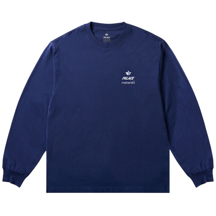 Лонгслив Palace x Maharishi Shaolin Tag Long-Sleeve, Blue
Лонгслив Palace x Maharishi Shaolin Tag Long-Sleeve, Blue