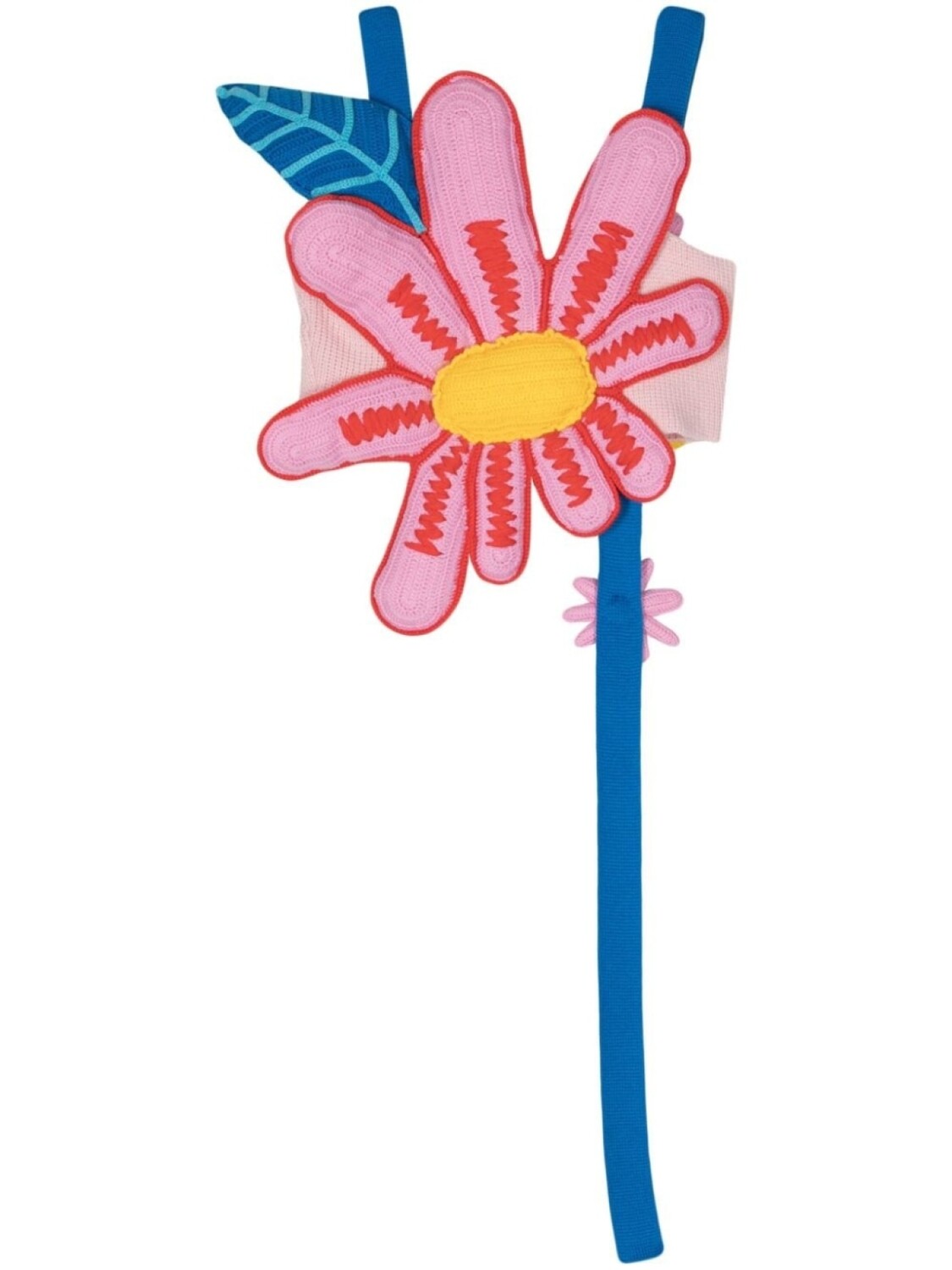 Укороченный топ с цветочной аппликацией Mira Mikati, розовый
Укороченный топ с цветочной аппликацией Mira Mikati, розовый