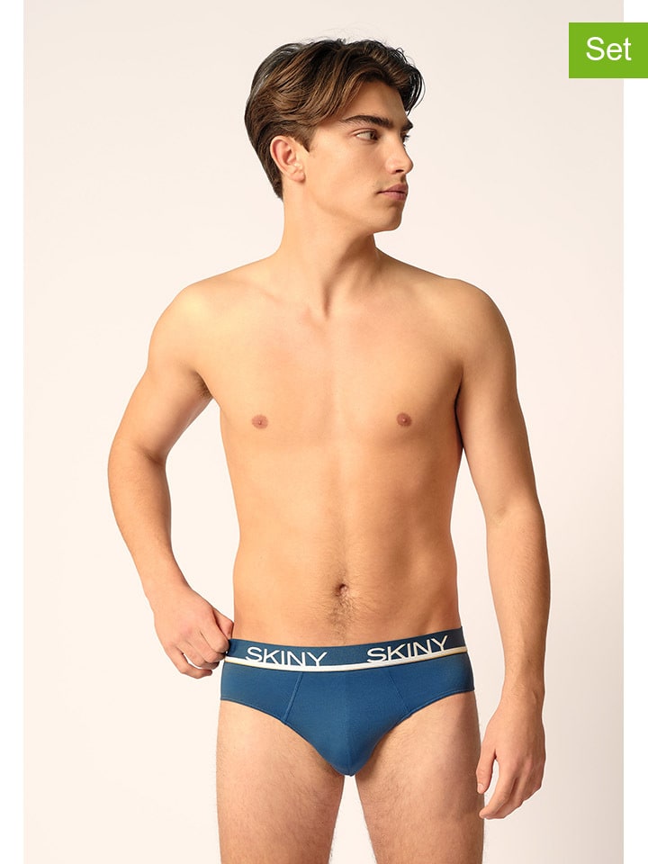 Skiny Комплект из 3 трусиков: синего/бирюзового/светло-голубого цвета
Skiny Комплект из 3 трусиков: синего/бирюзового/светло-голубого цвета