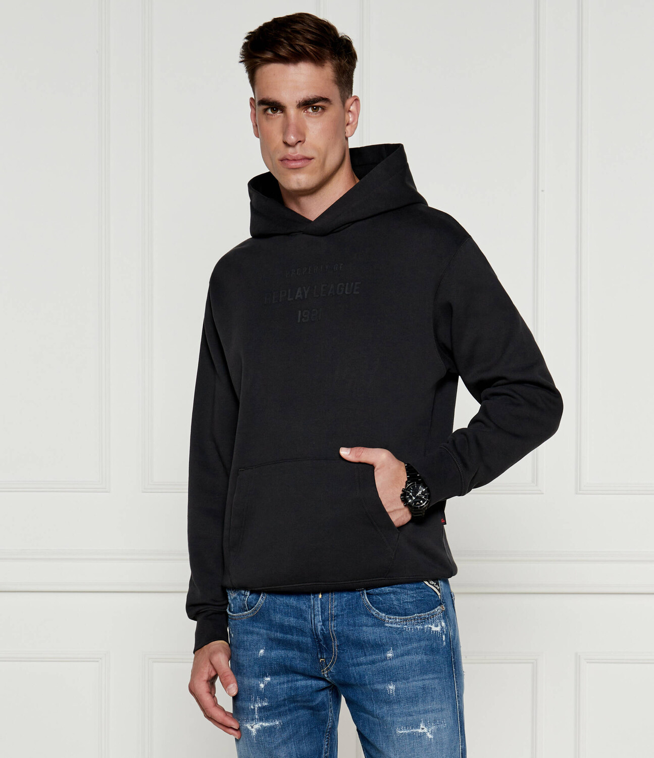 Толстовка Replay Relaxed fit, черный
Толстовка Replay Relaxed fit, черный